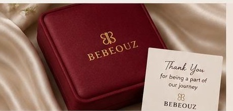 BEBEOUZ signature box with thank-you card