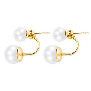 BEBEOUZ Gold-Plated Stainless Steel Earrings