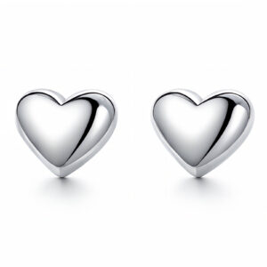 BEBEOUZ "Hearts" Stainless Steel Earrings - Ear Stack