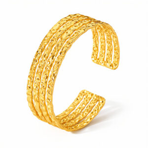 PVD Gold-Plated Stainless Steel Bracelet - Intensity (87120-0)