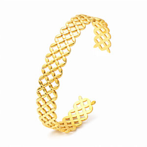 PVD Gold-Plated Stainless Steel Bracelet - Intensity (87131-0)