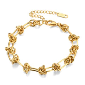 PVD Gold-Plated Stainless Steel Bracelet - Intensity (87380-0)