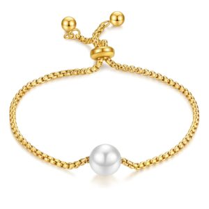 PVD Gold-Plated Stainless Steel Bracelet - Intensity (88231-0)