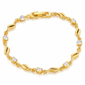 PVD Gold-Plated Stainless Steel Bracelet - Intensity (92718-0)