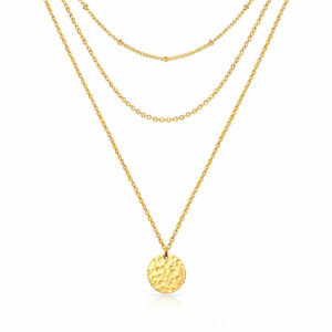 PVD Gold-Plated Stainless Steel Necklace - Intensity (87134-0)