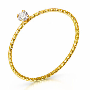 PVD Gold-Plated Stainless Steel Ring - Intensity (88117-0)
